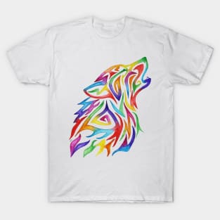 Rainbow Howl T-Shirt